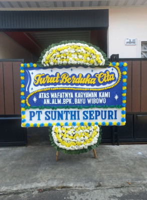 Papan Bunga Duka di Pulubala
