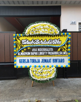 Papan Bunga Duka di Pulubala