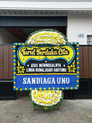 Papan Bunga Duka di Pulubala